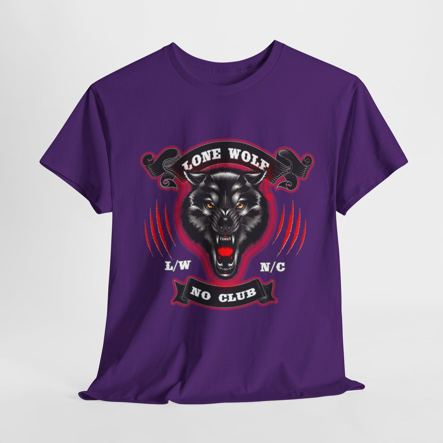 Lone Wolf, No Club Classic Tee