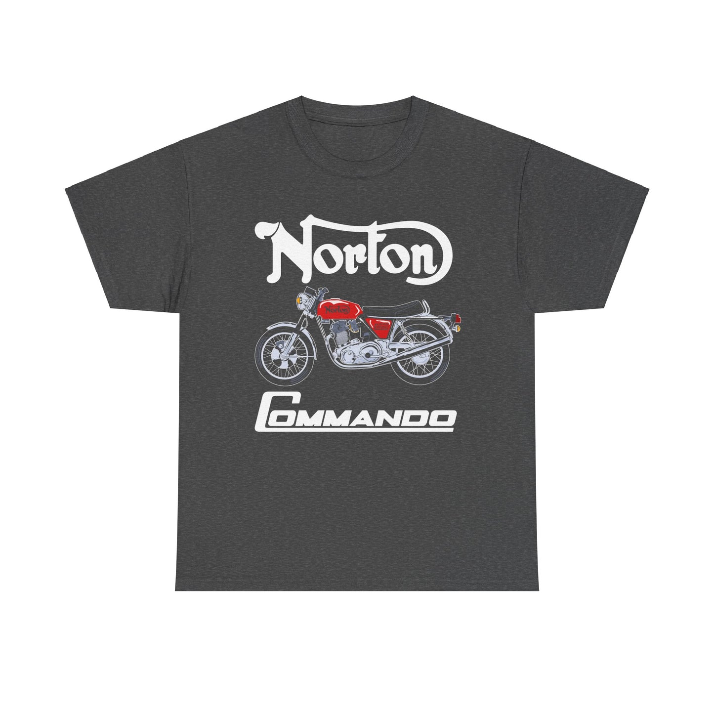 Norton Commando T-Shirt: Classic Fit with Gildan® 5000 Heavy Cotton™