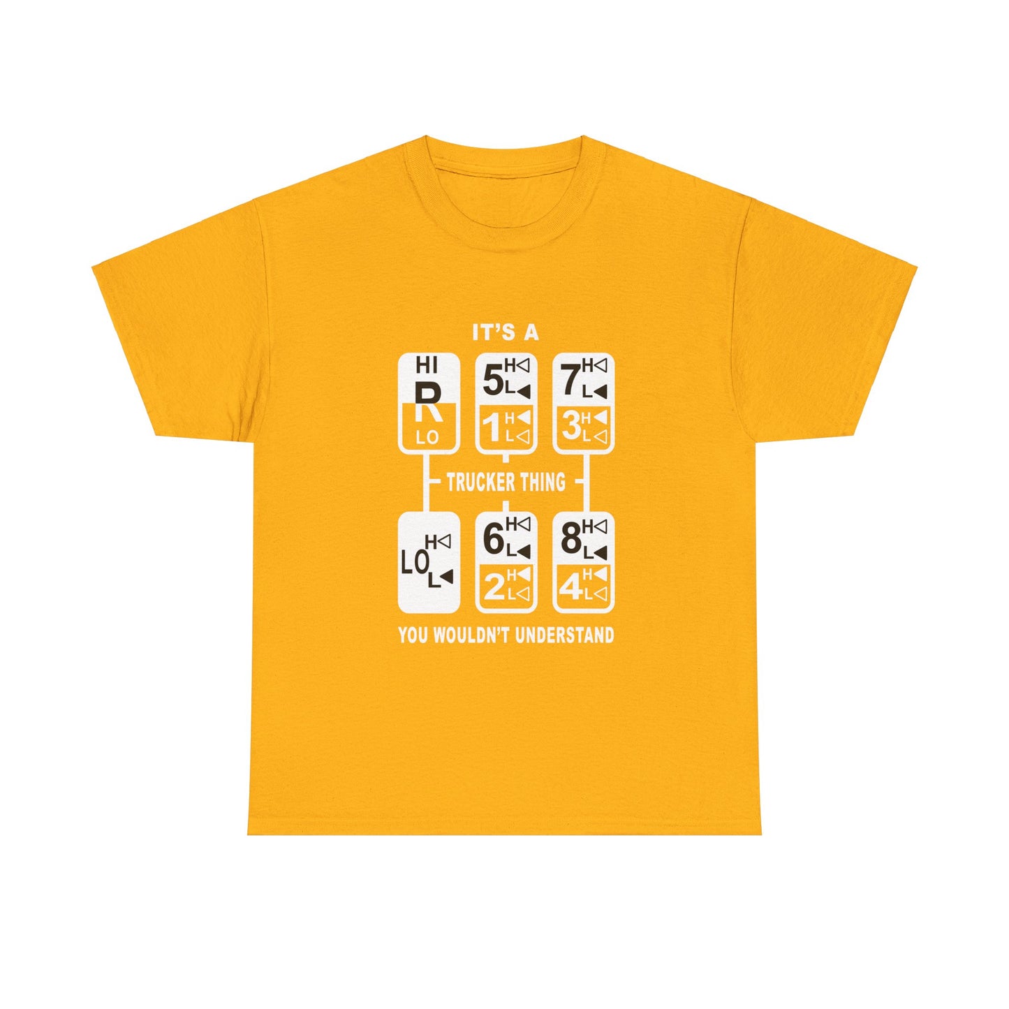 It's A Trucker Thing... Classic Tee - Gildan® 5000 Heavy Cotton™, Perfect for Trucking Fans