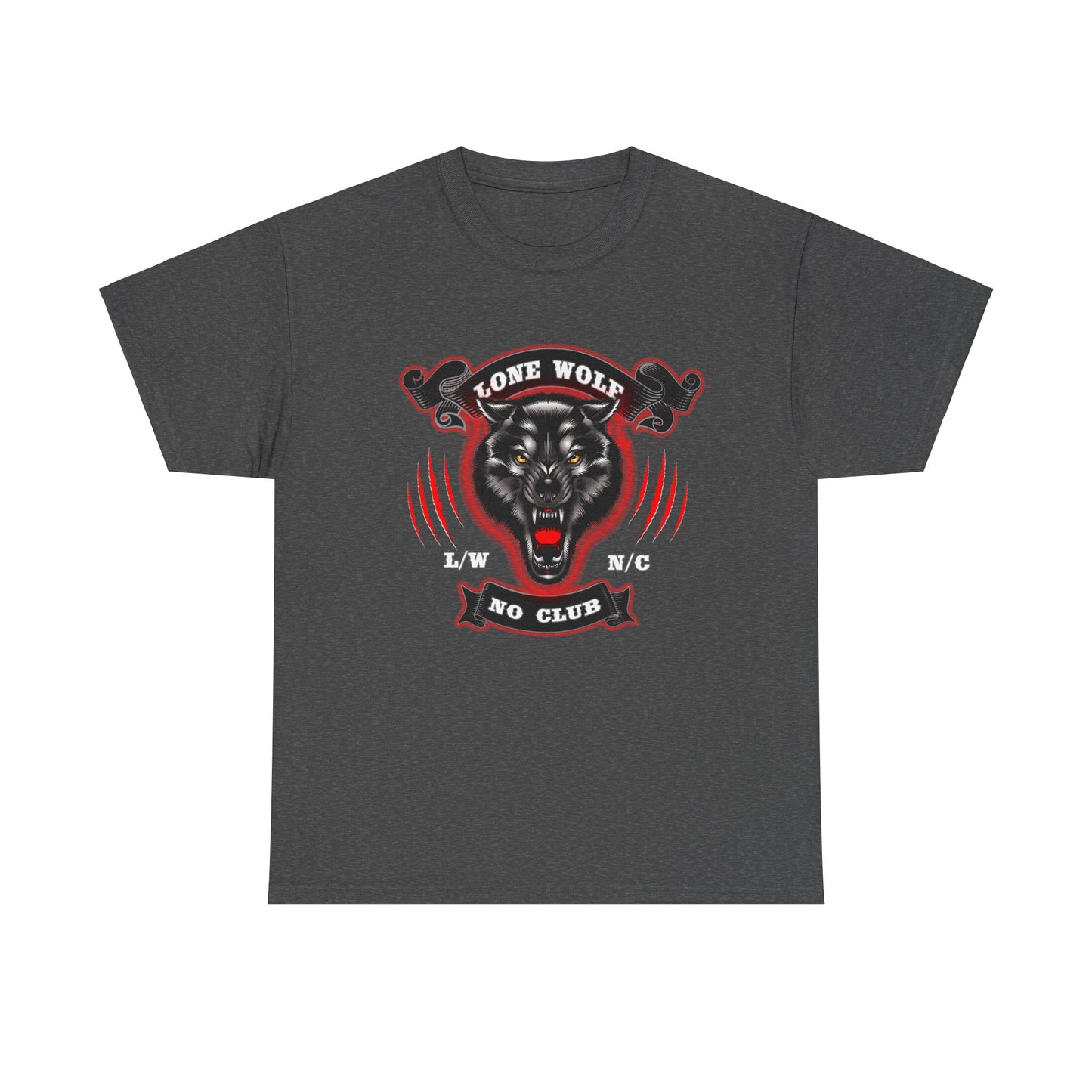 Lone Wolf, No Club Classic Tee