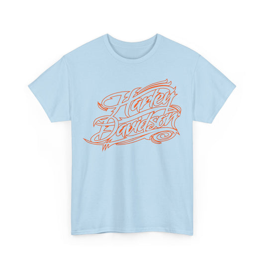 Harley Davidson Classic Fit Tee: Stylish Heavy Cotton Comfort