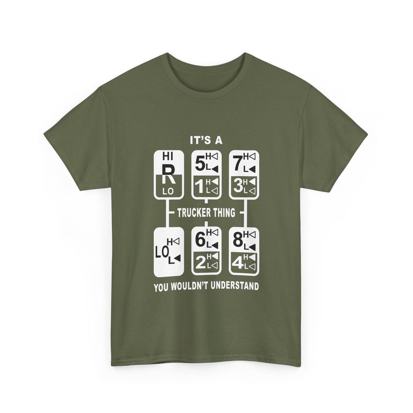 It's A Trucker Thing... Classic Tee - Gildan® 5000 Heavy Cotton™, Perfect for Trucking Fans