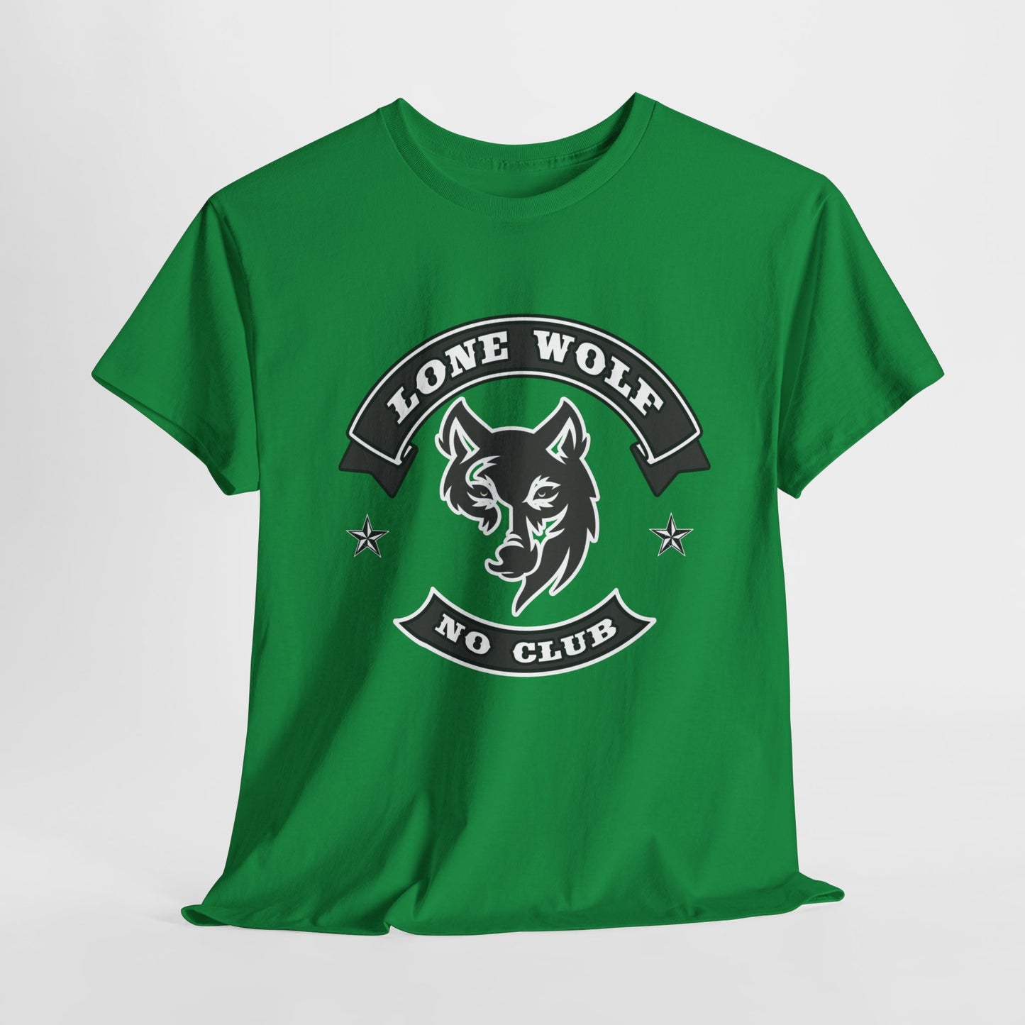 Lone Wolf Tee Shirt - Gildan® 5000 Heavy Cotton™, Classic Fit for the Independent Rider