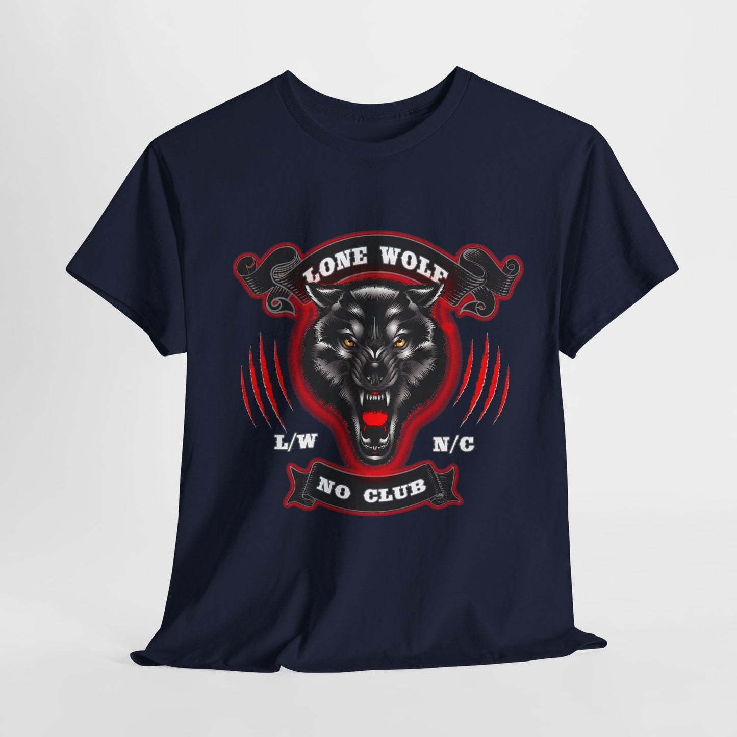 Lone Wolf, No Club Classic Tee