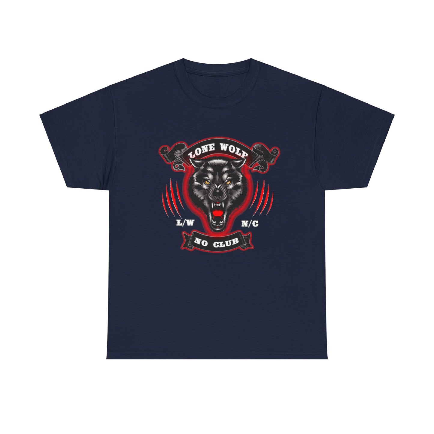 Lone Wolf, No Club Classic Tee