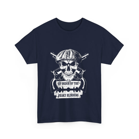 Peaky Blinders, By Order of T-Shirt | Gildan® 5000 Heavy Cotton™, Perfect for Biker Style