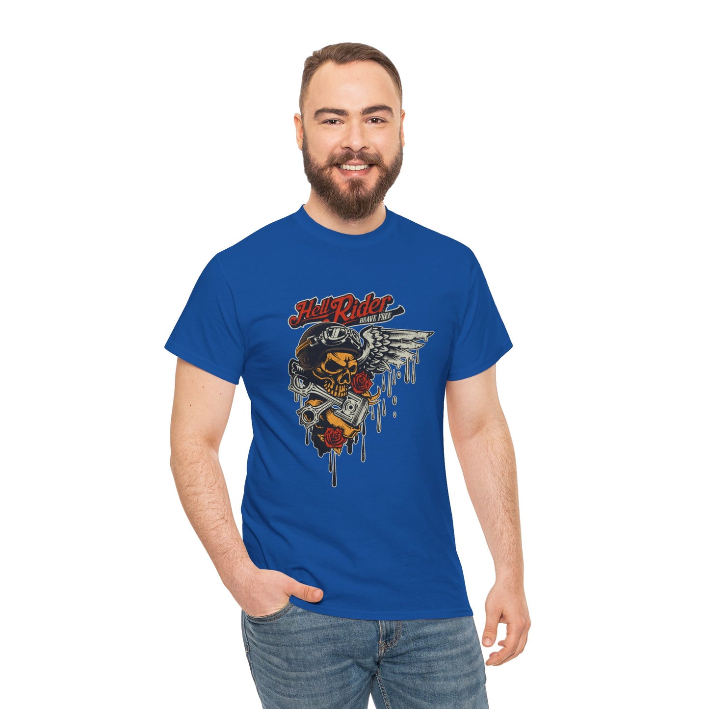 Hell Riders Classic Fit T-Shirt - Quality Fabric, Fearless Design