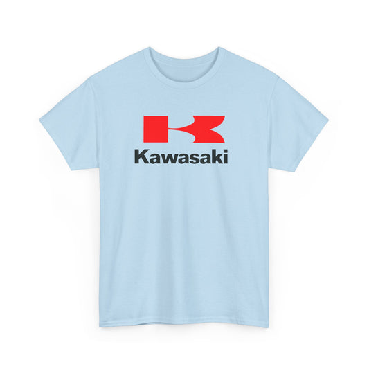 Ride in Style: Kawasaki Logo T-Shirt on Gildan® 5000 Heavy Cotton™